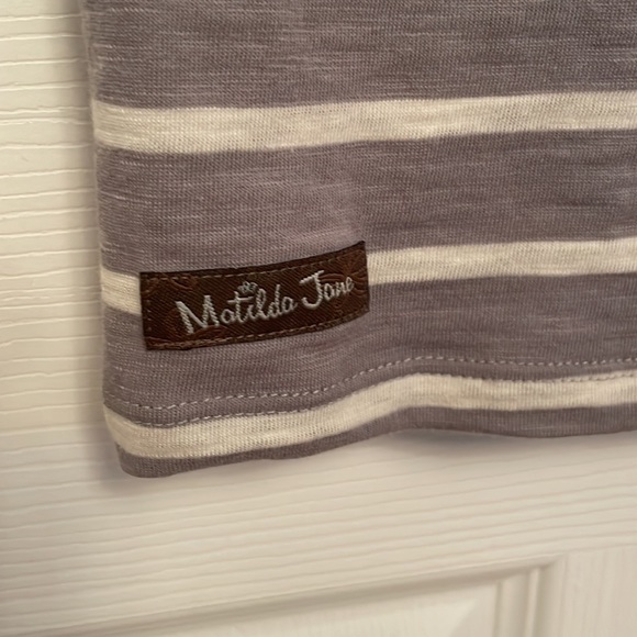 NWT MATILDA JANE Striped Dress with Ruffle Sleeves XS - Picture 6 of 13